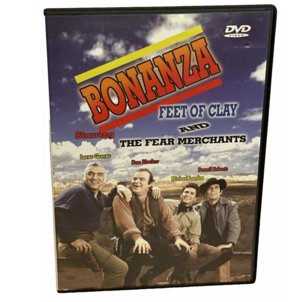 Bonanza Feet Of Clay & The Fear Merchants (DVD, Slim Case, 2004)